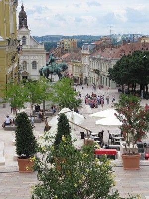 De mooie stad Pécs