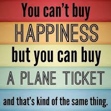you cant buy happiness