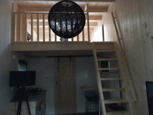 Trap naar vide Tiny House